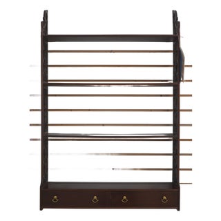 Stickley Colonial Williamsburg Mahogany What Not Shelf For Sale
