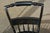 Vintage S Bent Bros Hitchcock Style Black Stenciled Dining Chairs Set of 4 For Sale - Image 10 of 18