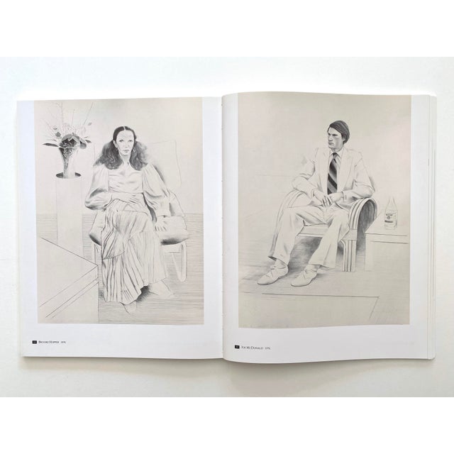 David Hockney " Etchings and Lithographs " Vintage 1988 First Edition Lithograph Print Pop Art Book For Sale - Image 9 of 12