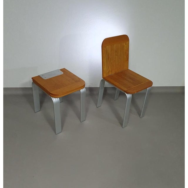 Folding Chairs by Nicolai Carels for Osini, 1990, Set of 2 For Sale - Image 13 of 13
