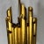 Gold Vintage Palm Beach Regency Gaetano Sciolari Style Gilt Tole Chandelier For Sale - Image 8 of 12