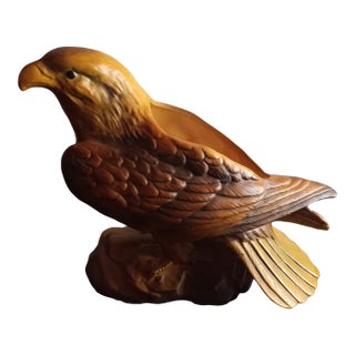 Lefton Ceramic Bald Eagle Planter For Sale