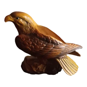 Lefton Ceramic Bald Eagle Planter