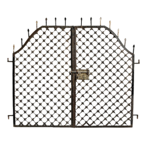 Antique Iron Garden Gate