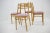 Mid-Century Dining Chairs from Interier Praha, 1970s, Set of 4 For Sale - Image 4 of 9