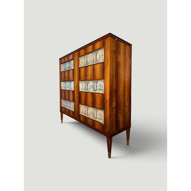 Wood Mid-Century Modern Italian Sideboard by Paolo Buffa, 1950s For Sale - Image 7 of 18