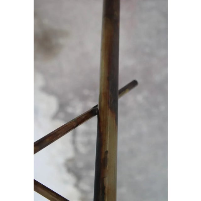 1950s italian Floor Lamp in Brass and Glass, 1950 For Sale - Image 5 of 16