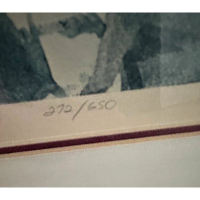 Realism “Pink Poppies” S/N Limited Edition Botanical Print by Nancy Taylor Stonington For Sale - Image 3 of 5