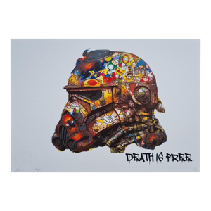 Death Nyc * Storm Trooper * 45 X 32 Cm * Signed * Limited * Certificate