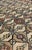 Textile Checkered and Leaf Design American Hooked Rug in Earth Tones 3'1" X 6'0" For Sale - Image 7 of 8