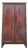 Classic Square-Corner Catalpa Armoire For Sale