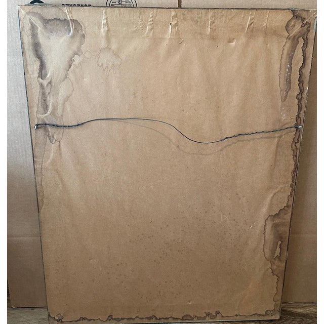 1950's Young Woman Portrait Oil Painting Framed in Rococo Revival Frame by Esther Seymour Stevenson For Sale In Houston - Image 6 of 6