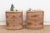 This 28-inch tall pair of bow-front dressers offers a softer, more fluid silhouette for the bedroom or living space....