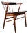 Danish Armchairs in Teak and Skai by Helge Sibast for Sibast, 1955 For Sale
