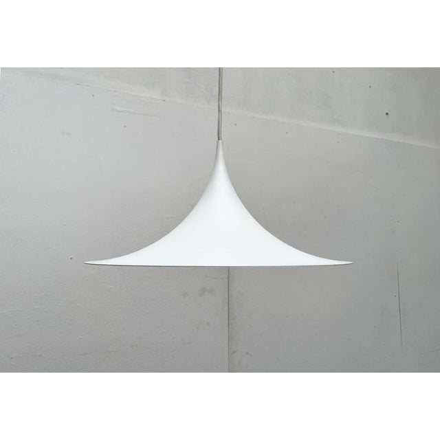 Fog & Mørup Vintage Semi Pendant Lamp by Bondrup & Thorup for Fog & Mørup, 1970s For Sale - Image 4 of 18