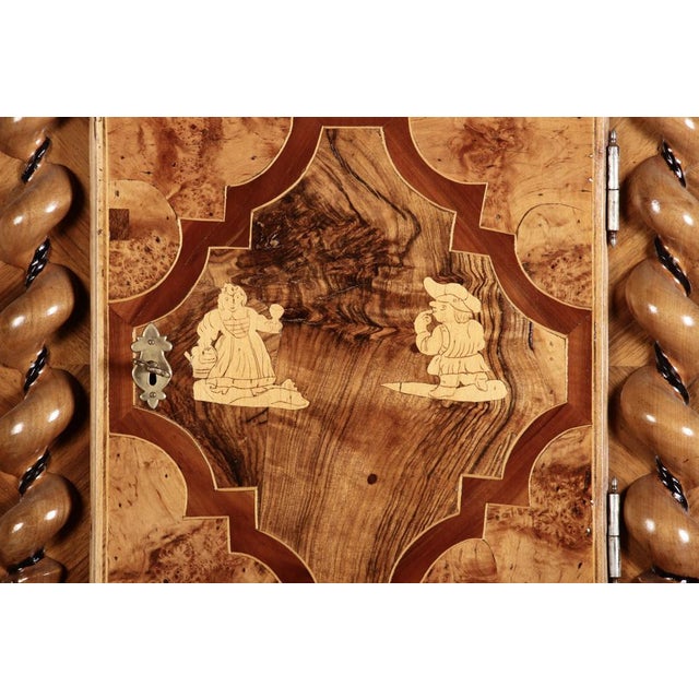 Antique Baroque Top Cabinet, 1730s For Sale - Image 10 of 18