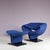 Set of Dutch Ribbon Chair with Ottoman by Pierre Paulin for Artifort, 1970 For Sale - Image 15 of 15