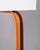 Vintage Space Age Italian Orange Metal and Acrylic Glass Floor Lamp, 1970s For Sale - Image 11 of 15