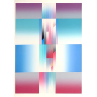 Doric Game XX, Evelyn B. Johnson Screen Print For Sale