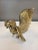 A great pair of cast brass fighting roosters or cockerels if you prefer. Vintage , mid century, a popular accessory in...