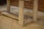 Art Deco Table in Limed Oak in the style of Jean-Charles Moreux, 1940s, in Very Good conditions. Designed 1920 to 1949