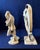 1960s f​Mid-Century Modern A. Santini Italy Signed Alabaster Sculptures - A Pair For Sale - Image 4 of 12