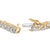Imbued with a radiant harmony of luxury and geometric sophistication, this exquisite tennis bracelet features a stunning...