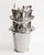 Mid-Century Modern Silver Plated Champagne Cooler and Ice Bucket, 1950s For Sale - Image 7 of 8