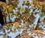 Wood Vintage Clayton Marcus Sofa & Wingback Chair Set — 1970s Floral, Original Fabric For Sale - Image 7 of 8