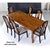 Late 20th Century Long and Narrow Modern Minimalist Rosewood Dining Table For Sale - Image 5 of 13