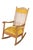 Farmhouse Antique Victorian Quartersawn Oak Farmhouse Parlor Slat Back Rocking Chair For Sale - Image 3 of 11