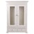 Grey-Painted Display Cabinet with Drawers, 1890 For Sale - Image 12 of 12