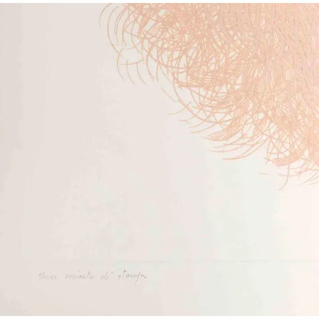 Only one variant print. Hand signed and dated by artist with pencil. This piece is attributed to the mentioned...