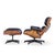 Herman Miller Charles and Ray Eames for Herman Miller Mid Century Eames Lounge Chair and Ottoman For Sale - Image 4 of 10