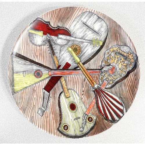 Vintage Plates in Porcelain, Set of 6 For Sale - Image 3 of 18