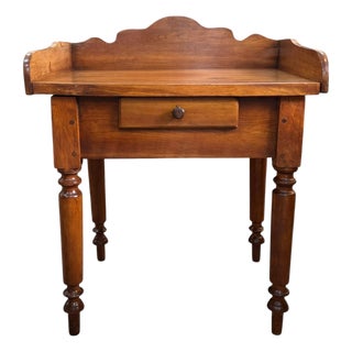 Pine Side Table Circa 1820s For Sale