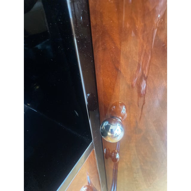 Art Deco Walnut Bar Cabinet, 1930 For Sale - Image 17 of 18