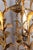 Mid 20th Century French Gilt Metal Maison Charles Inspired Five-Light Chandelier with Foliage For Sale - Image 9 of 11