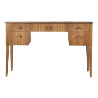 Mid-Century Walnut and Beech Desk by Gordon Russell, 1960s For Sale