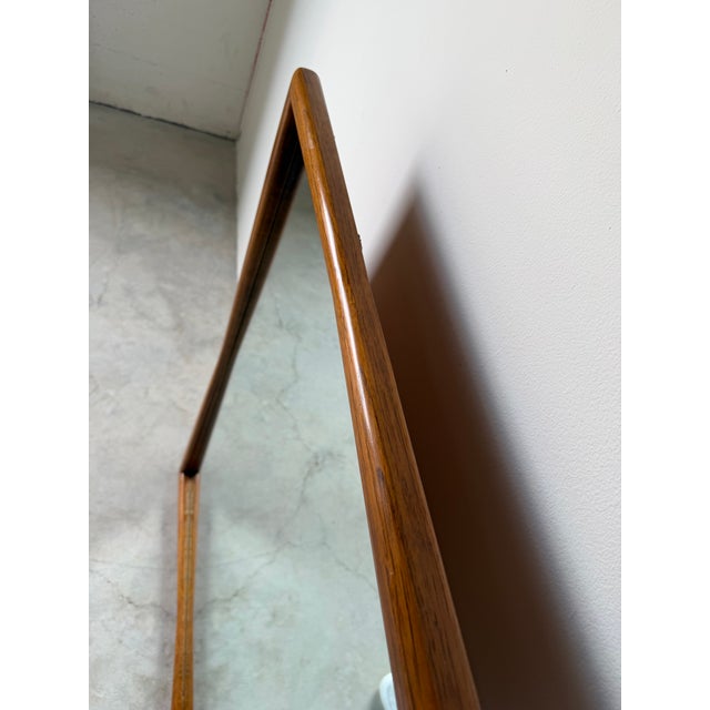 1970’s Mid-Century Modern Walnut Wall Mirror/ Sold For Sale - Image 11 of 12