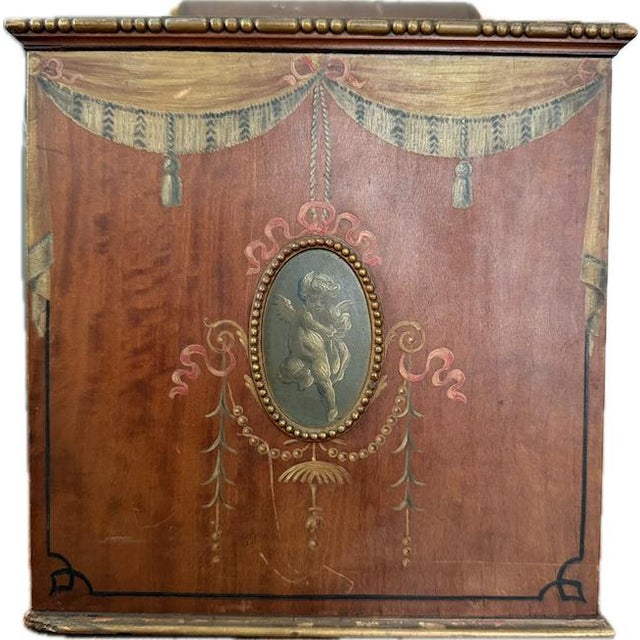 Ornate 19th Century Walnut Desktop Organizer With Enclosed Holosteric Barometer For Sale - Image 13 of 18