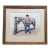 Vintage Daniel Cody Muller “Dan Muller” Original “Cowboy & Horse” Framed Watercolor Painting For Sale