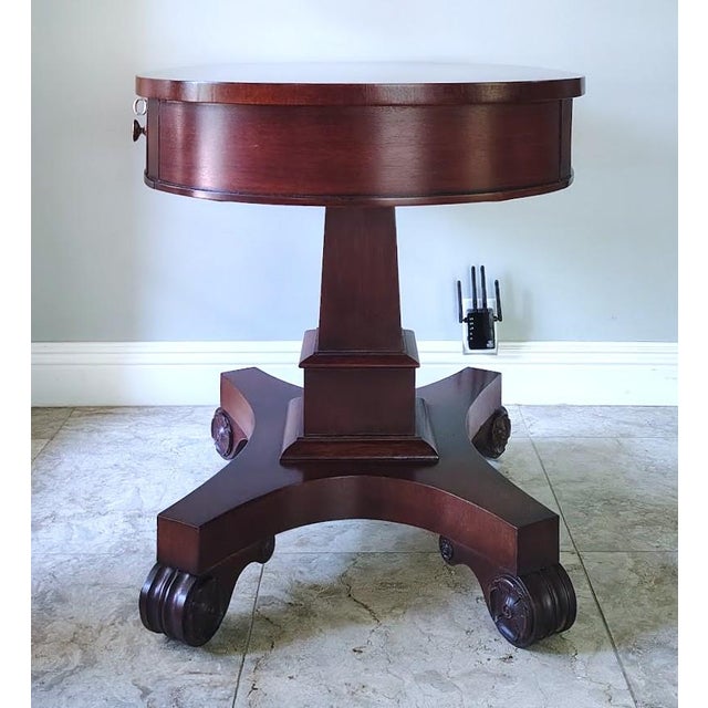 Brown 1990s Ralph Lauren Polo Table For Sale - Image 8 of 12