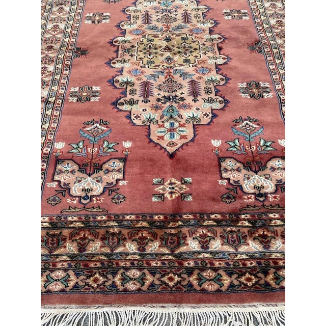 Vintage Pakistani Rug, 1980s For Sale - Image 4 of 18