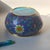 Blue Vintage Cloisonné Enamel Brush Washer – Scrolling Lotus & Vine Motif, Cobalt Blue Ground For Sale - Image 8 of 8