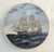 1980s Golden Age of Sail Clipper Ship Plates Set of 6, Charles Lundgren, 1980s Porcelain For Sale - Image 5 of 11