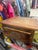 Vintage Rattan & Bamboo Hexagonal Nesting Tables – Set of 3 (Newly Refinished) For Sale - Image 10 of 12