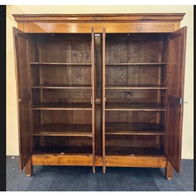 Wardrobe in Walnut, 1810s For Sale - Image 6 of 9