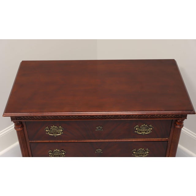 Pulaski Mahogany Chinese Chippendale Bachelor Chest Chairish