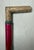 Antique 1800's Victorian Yellow Gold Filled Wood Porcelain Walking Stick Cane For Sale - Image 10 of 17